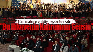 Mahalle ve köy başkanlarına eğitim programı