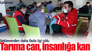 Tarıma can insanlığa kan