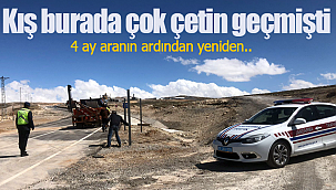 4 ay sonra yeniden araç geçişi başladı