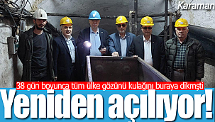 Başkan Çağlayan maden ocaklarına indi