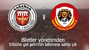 Biletler yine yönetimden