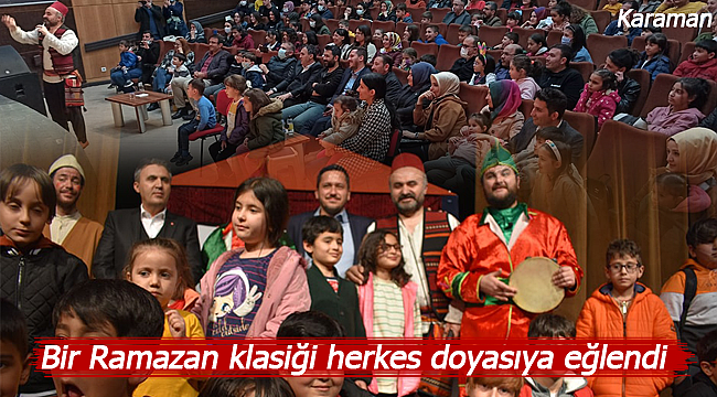 Bir ramazan klasiği, herkes doyasıya eğlendi