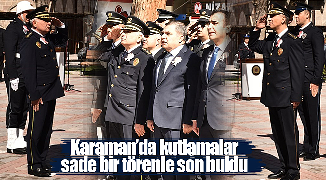 Karaman'da polis haftası etkinlikleri tamamlandı