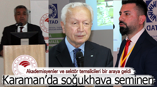 Karaman'da soğukhava semineri