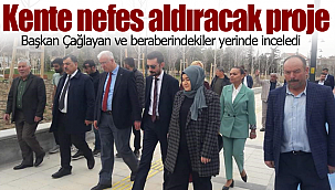 Karaman Millet Bahçesini incelediler