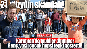 Tepkiler dinmiyor, genç yaşlı çocuk hepsi tepki gösterdi