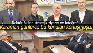 Zehir zemberek açıklamalar yapılmıştı, rektör onları ziyaret etti