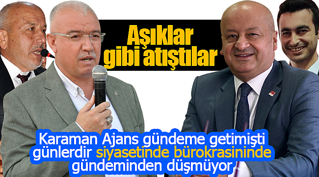 AK Partili ve CHP'li başkanlar aşıklar gibi atıştı