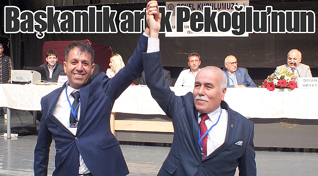 Başkanlık artık Pekoğlu'nun