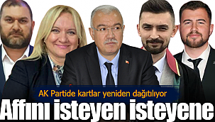 Karaman AK Parti'de kartlar yeniden karılıyor