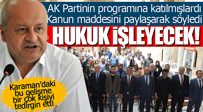 Karaman'da siyaseti ve bürokrasiyi hareketlendiren paylaşım