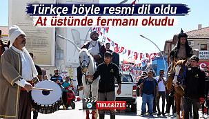 Karaman'da şölen yürüyüşü tamamlandı