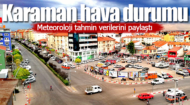 Karaman hava durumu