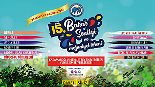 KMÜ'de bahar şenlikleri başlıyor