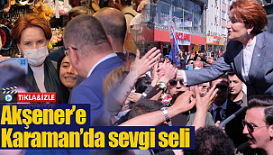 Meral Akşener Karaman'da konuştu