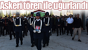 Ramazan Kaya askeri törenle uğrulandı