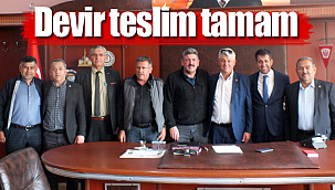 Yeni yönetim görevi devraldı