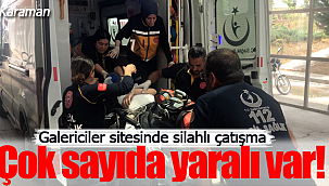 Galericiler sitesinde çatışma yaralılar var