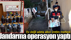 Karaman'da kaçak alkol operasyonu