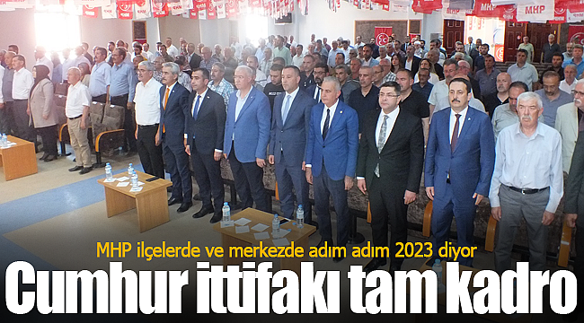 MHP Karaman'da adım adım 2023 dedi