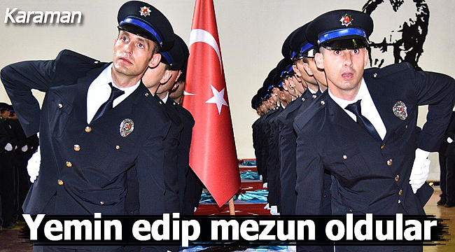 POMEN öğrencileri yemin edip mezun oldu