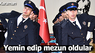 POMEN öğrencileri yemin edip mezun oldu