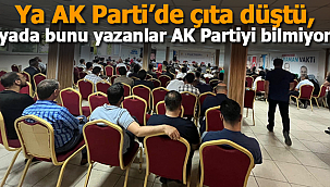 AK Partide çıta mı düştü, yoksa partinin geçmişini bilen mi kalmadı