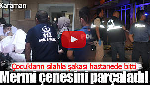 Gençlerin silahlı şakası kanlı bitti