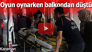 Oyun oynarken 2'nci kattan düştü