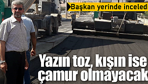 Boyacıoğlu çalışmaları yerinde inceledi