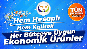 Kentin markası YHM'de indirim kampanyaları sürüyor