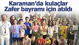 Kulaçlar Zafer bayramı için atıldı