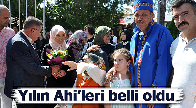 Karaman'da yılın ahileri belli oldu