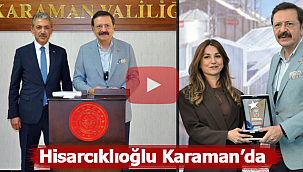 Rifat Hisarcıklıoğlu Karaman'da