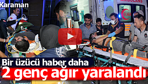 Sudurağı'nda iki genç ağır yaralandı