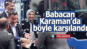 Ali Babacan Karaman'da