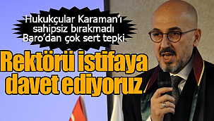 Baro'dan Rektör Ak'a çok sert tepki