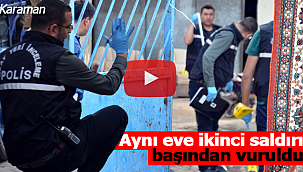 Evin bahçesinde başından yaralandı