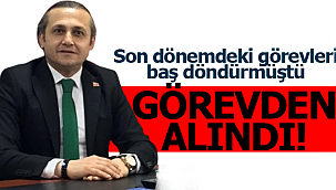 Harun Çöpür görevden alındı