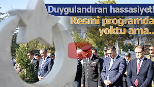 Karaman'da duygulandıran hassasiyet