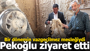 Mesleğin yaşayan son ustasına ziyaret