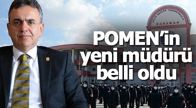 Aydın Karan POMEN müdürü oldu