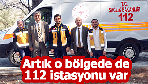 Sağlıkevi ve 112 istasyonu hizmete açıldı