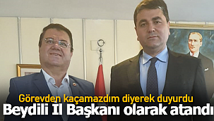 Emir Musa Beydili il başkanı oldu