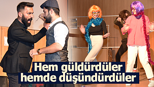 Hem eğlendirdiler hem düşündürdüler