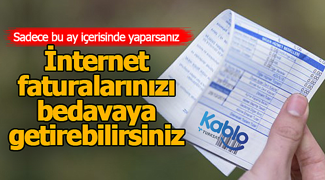 Kablonet'ten bedava internet fırsatı