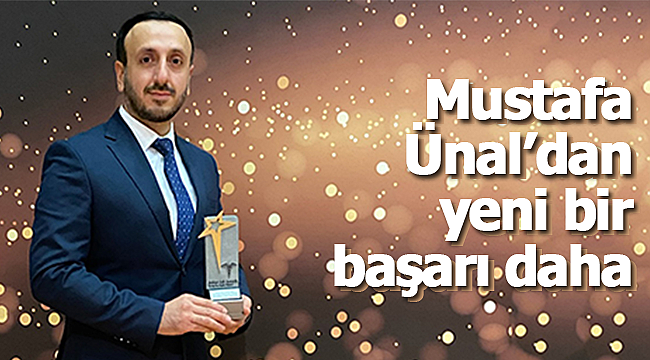 Mustafa Ünal'dan yeni bir başarı daha