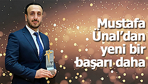 Mustafa Ünal'dan yeni bir başarı daha