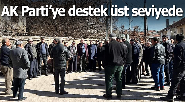 AK Parti'ye desek üst seviyede