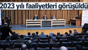 2023 yılı faaliyetleri görüşüldü